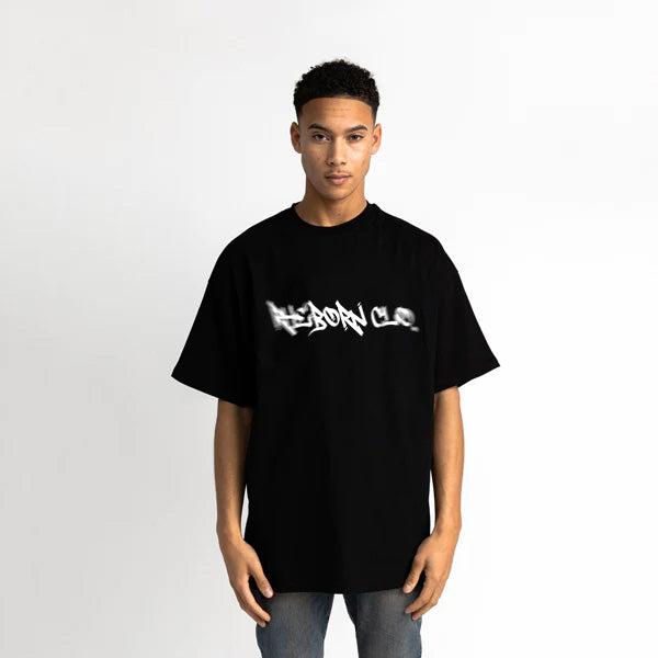 Graffiti Logo Tee Black
