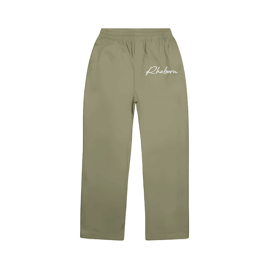 Handwritten Logo Tracksuit Khaki Green (PRE ORDER)