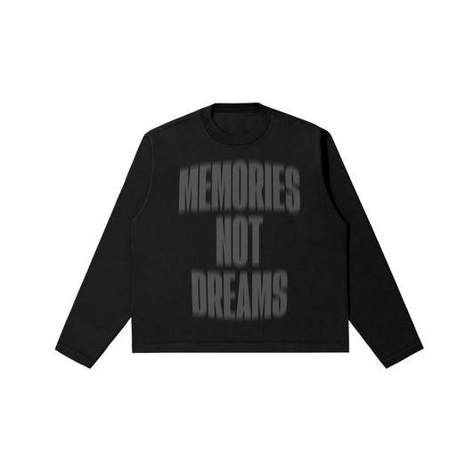 Memories not Dreams Longsleeve Black