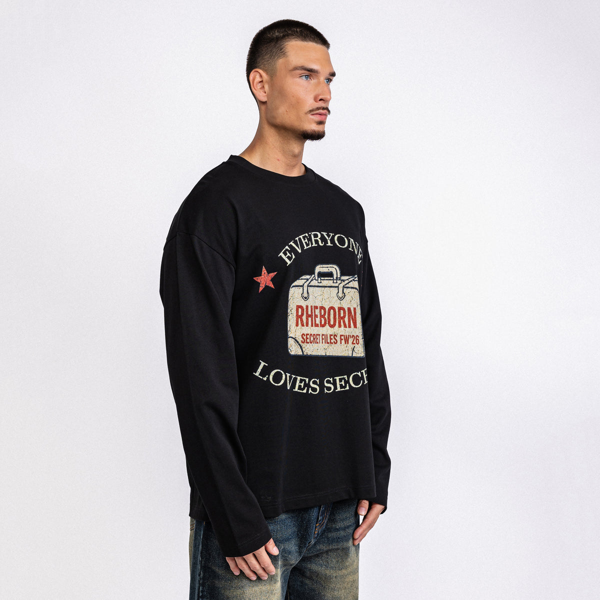 Secret Files Longsleeve Black
