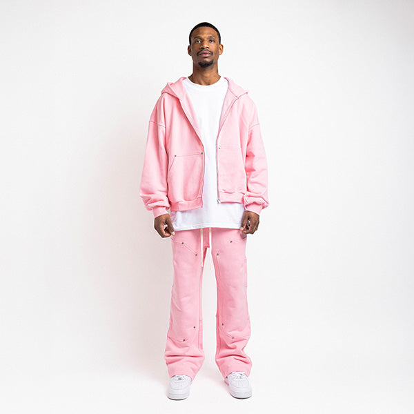 Carpenter tracksuit pink
