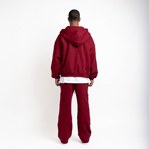 Carpenter Tracksuit Burgundy