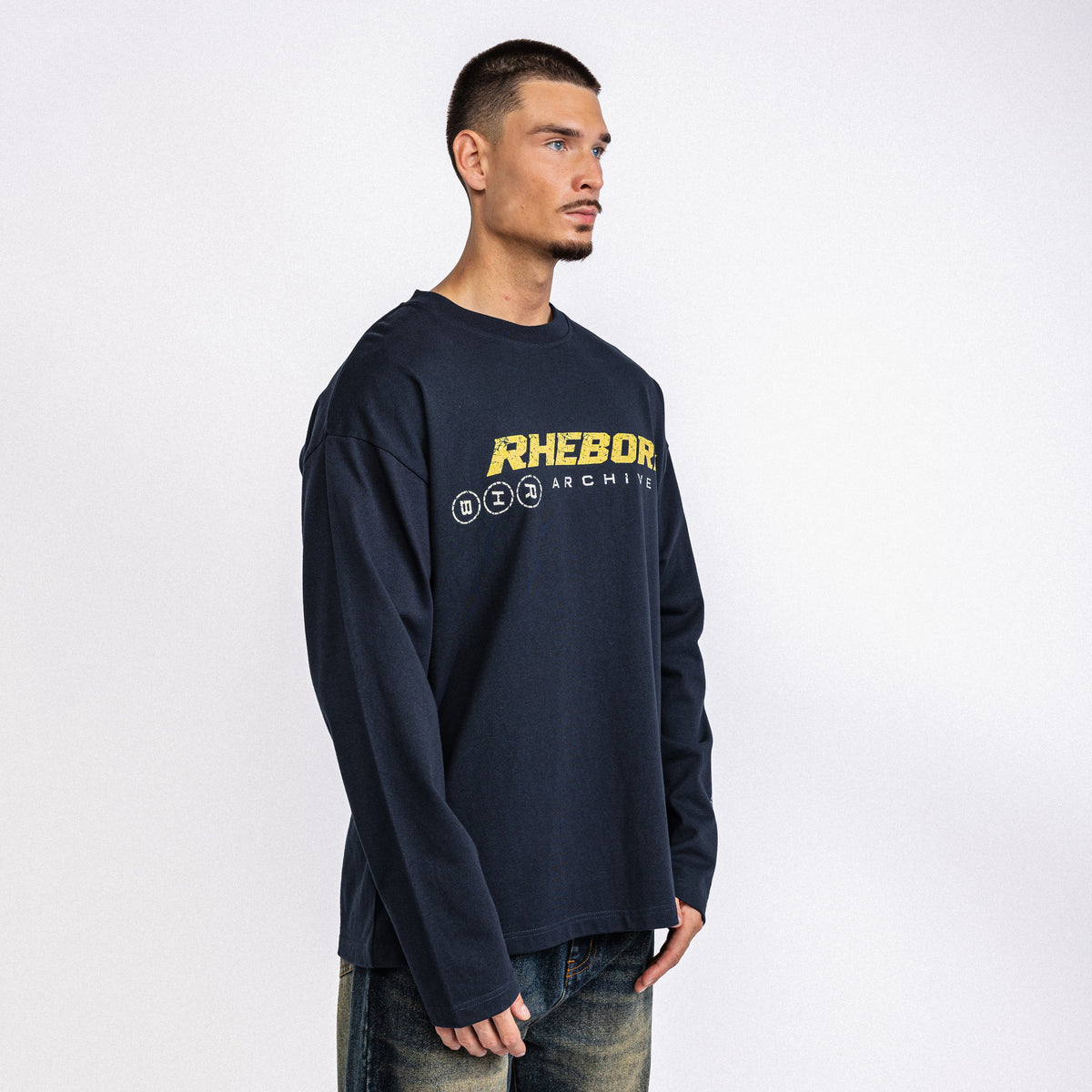 Archive Logo Longsleeve Navy