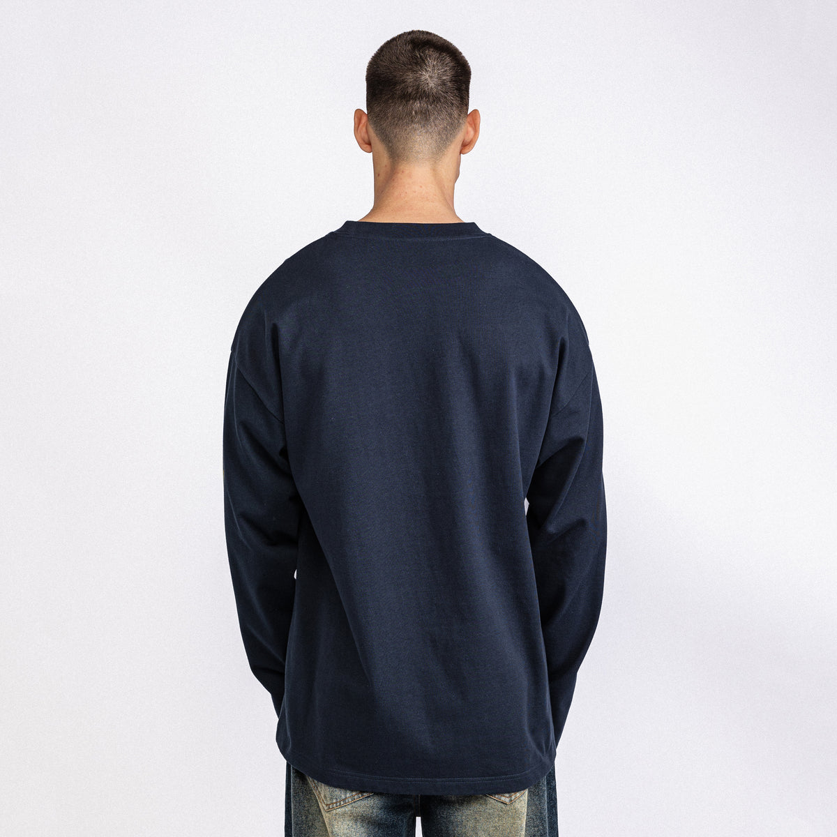 Archive Logo Longsleeve Navy