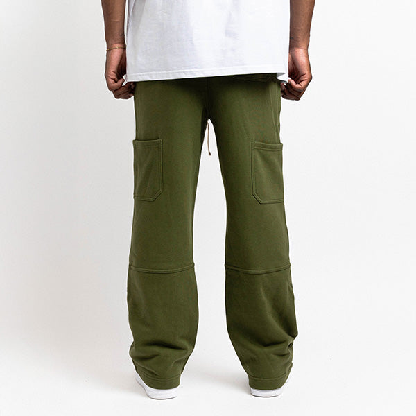Carpenter flair jogger Army Green