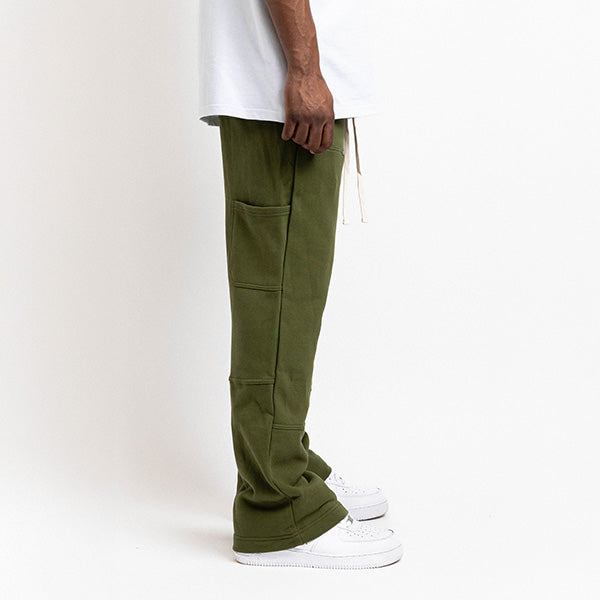 Carpenter flair jogger Army Green