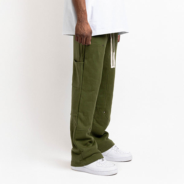 Carpenter flair jogger Army Green