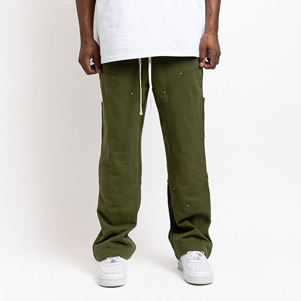 Carpenter flair jogger Army Green