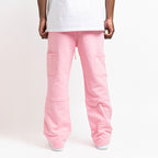 Carpenter flair jogger pink