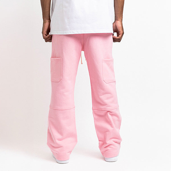 Carpenter flair jogger pink