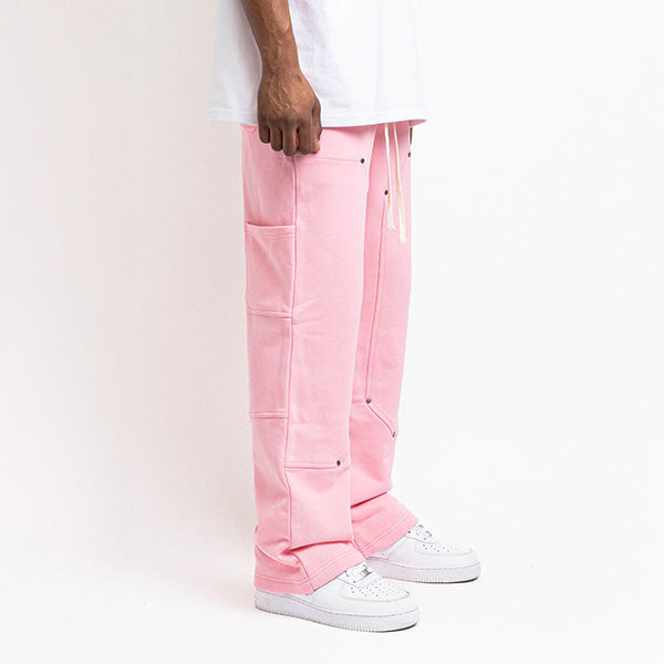 Carpenter flair jogger pink