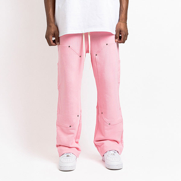Carpenter flair jogger pink