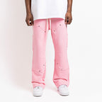 Carpenter flair jogger pink