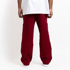 CARPENTER FLAIR JOGGER BURGUNDY