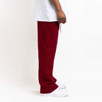 CARPENTER FLAIR JOGGER BURGUNDY