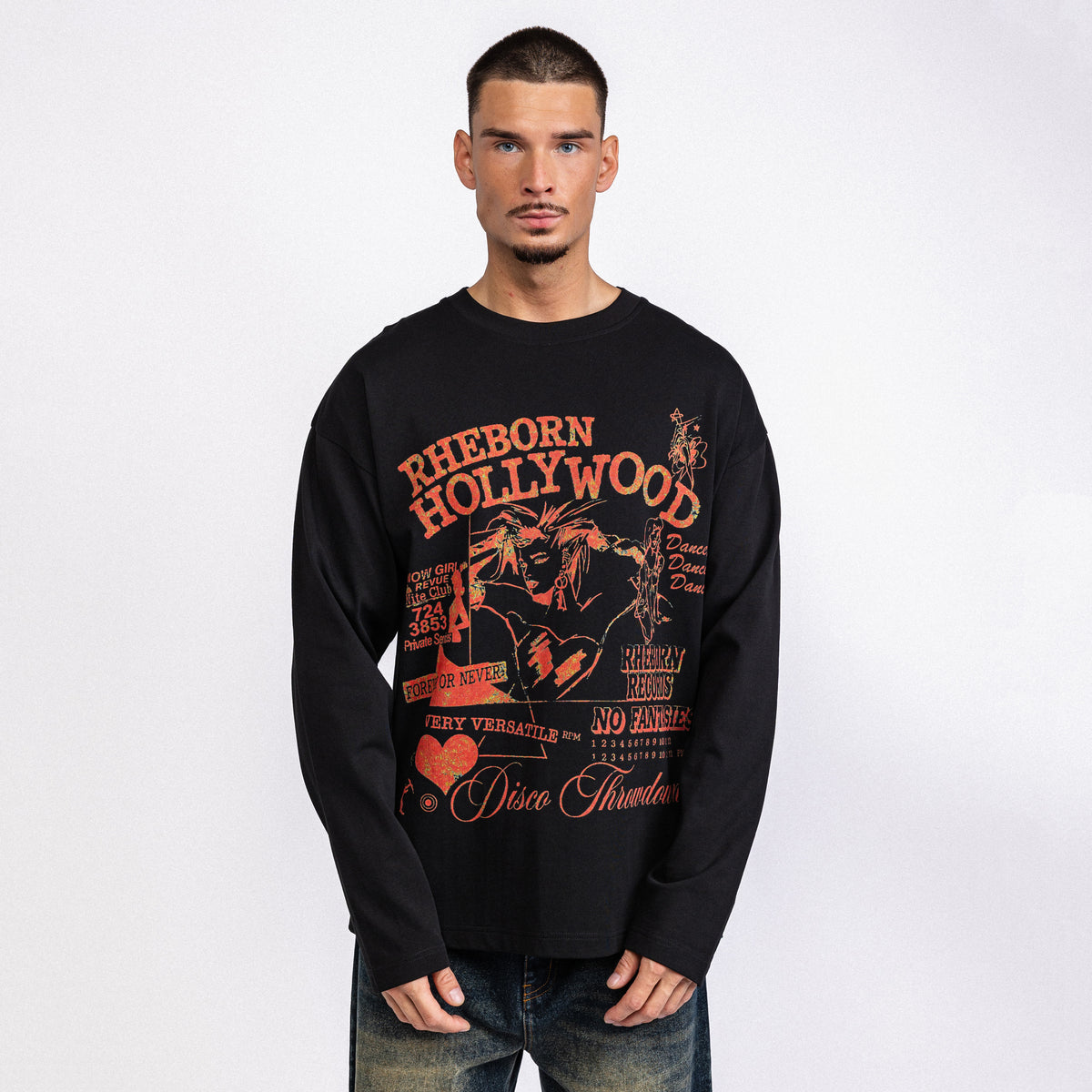 Hollywood Longsleeve Black
