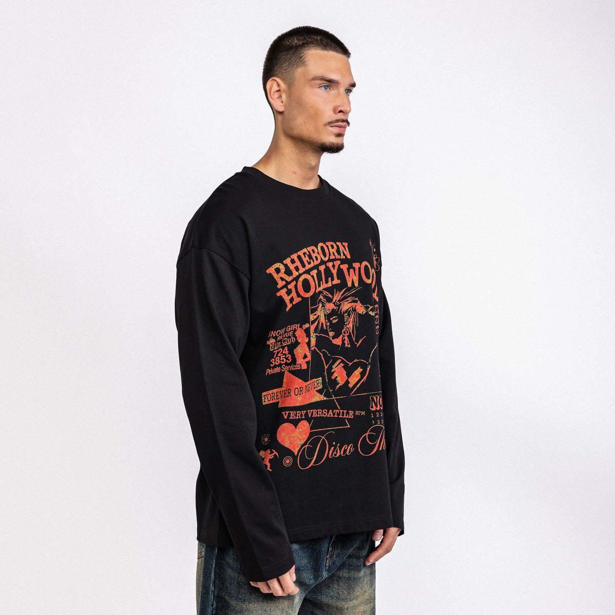 Hollywood Longsleeve Black