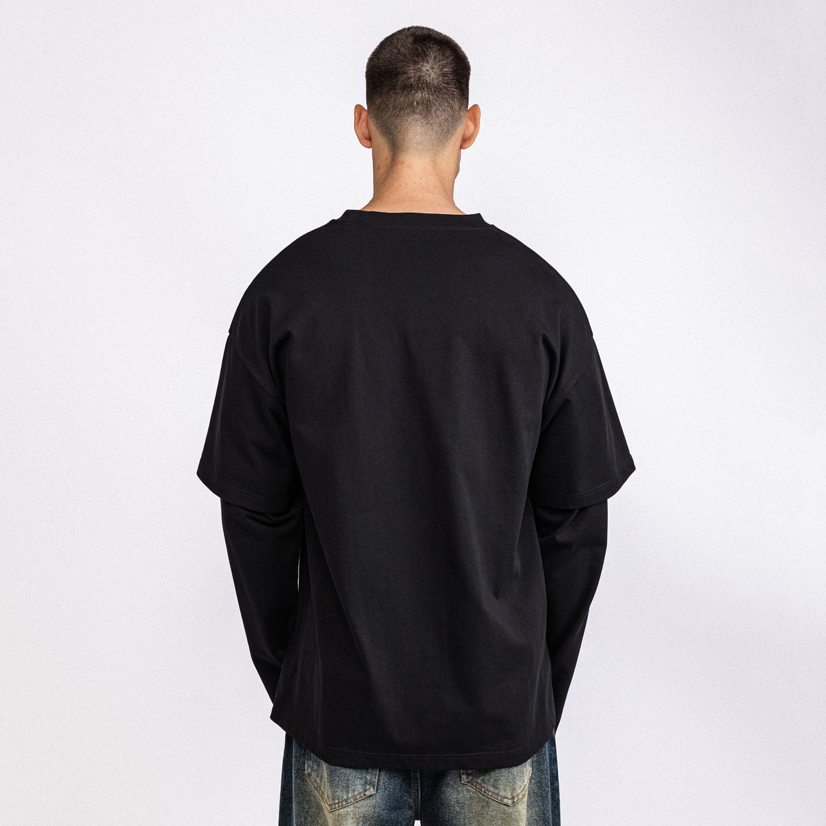Rockstar Double Layer Longsleeve Black (PRE ORDER)