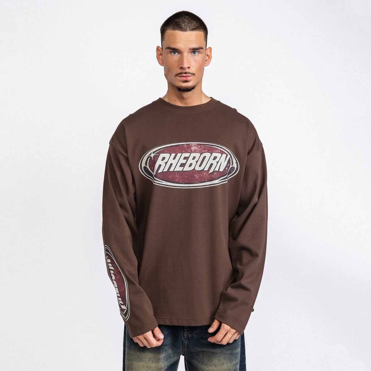 Star Logo Longsleeve Dark Brown