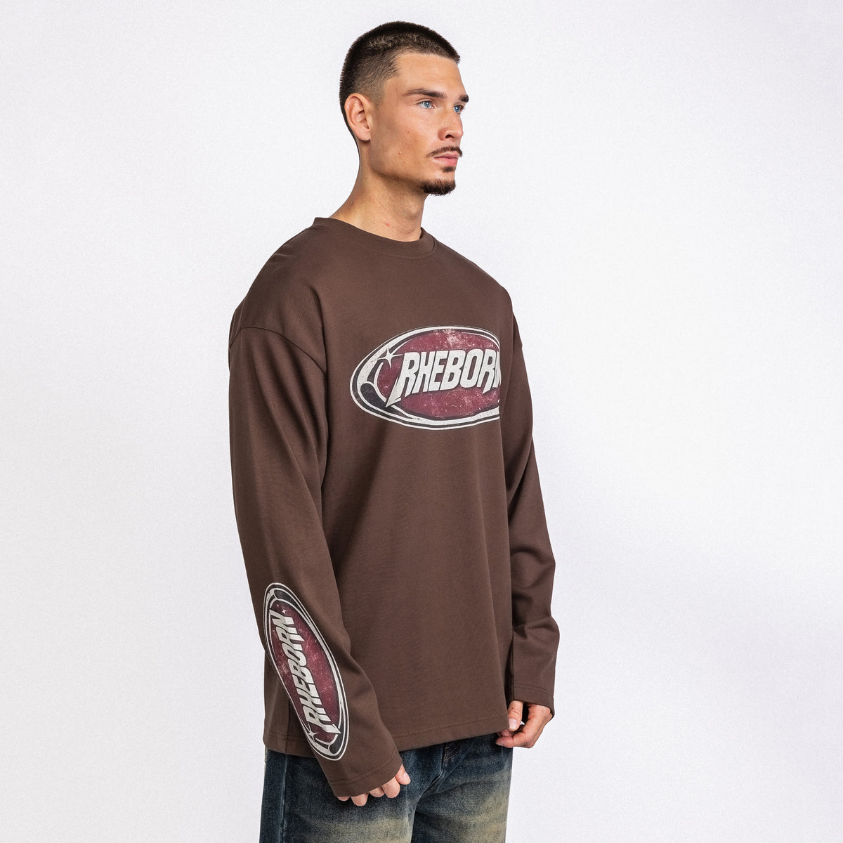 Star Logo Longsleeve Dark Brown