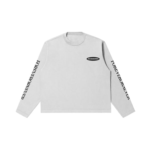 Forever Or Never Club Longsleeve White