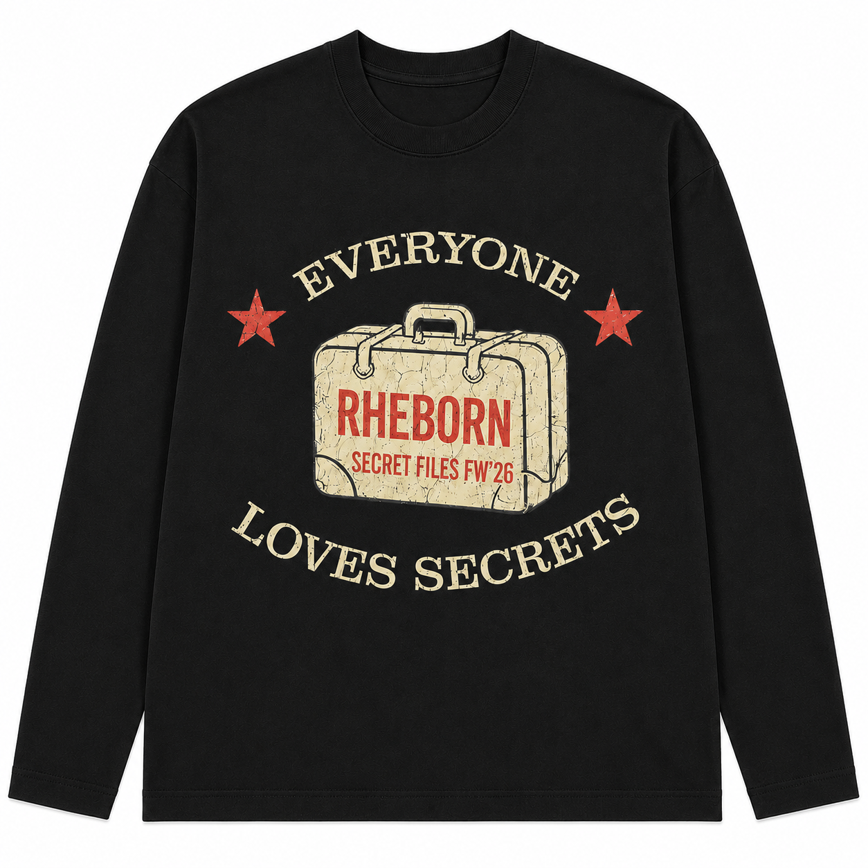 Secret Files Longsleeve Black (PRE ORDER)