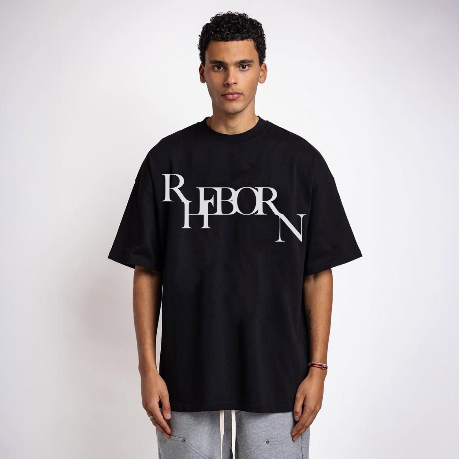 Falling Logo Tee Black (PRE ORDER)