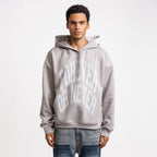 BLURRY FOREVER OR NEVER HOODIE GREY