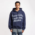 I only Date models hoodie Navy