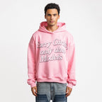 I Only Date Models Hoodie Pink