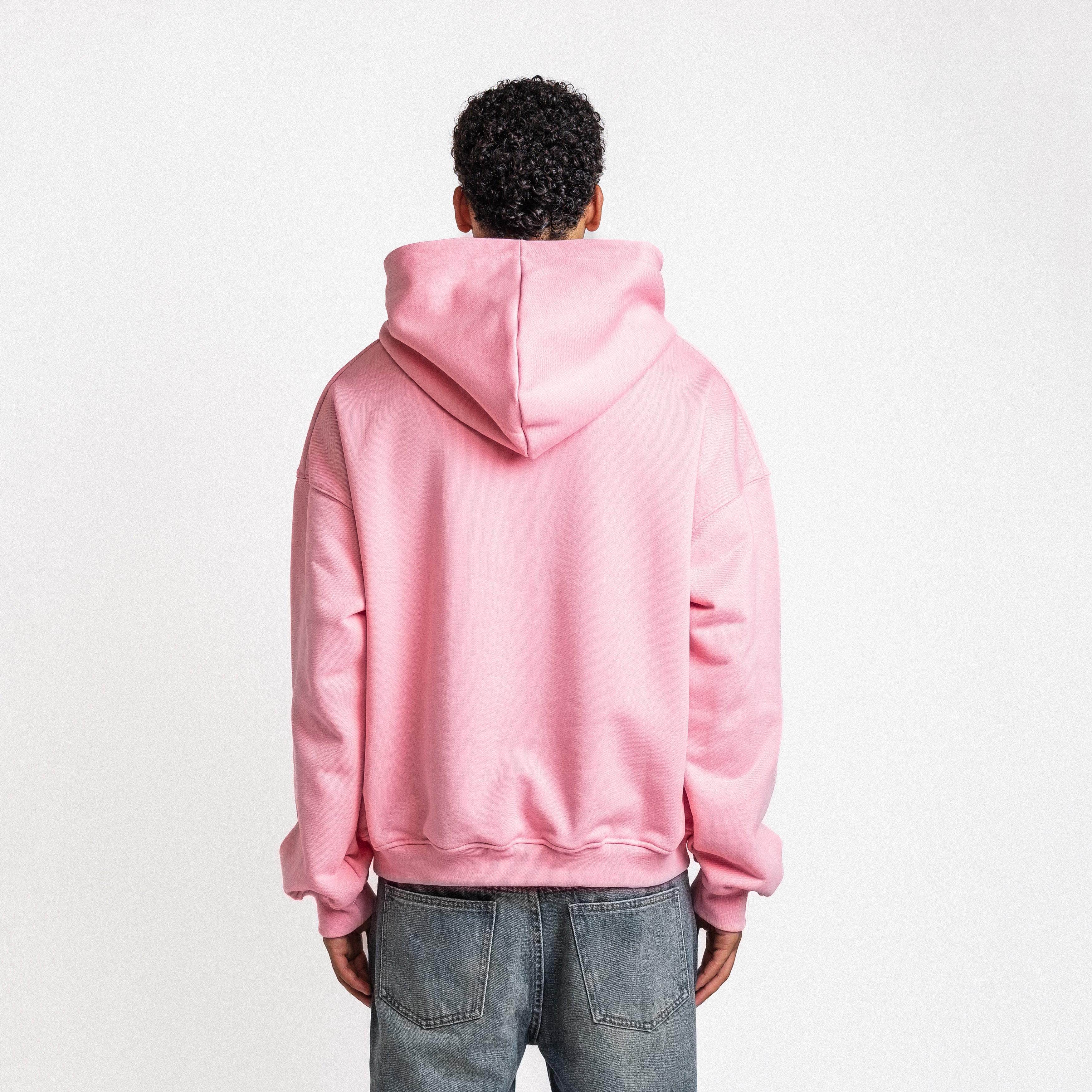 I Only Date Models Hoodie Pink