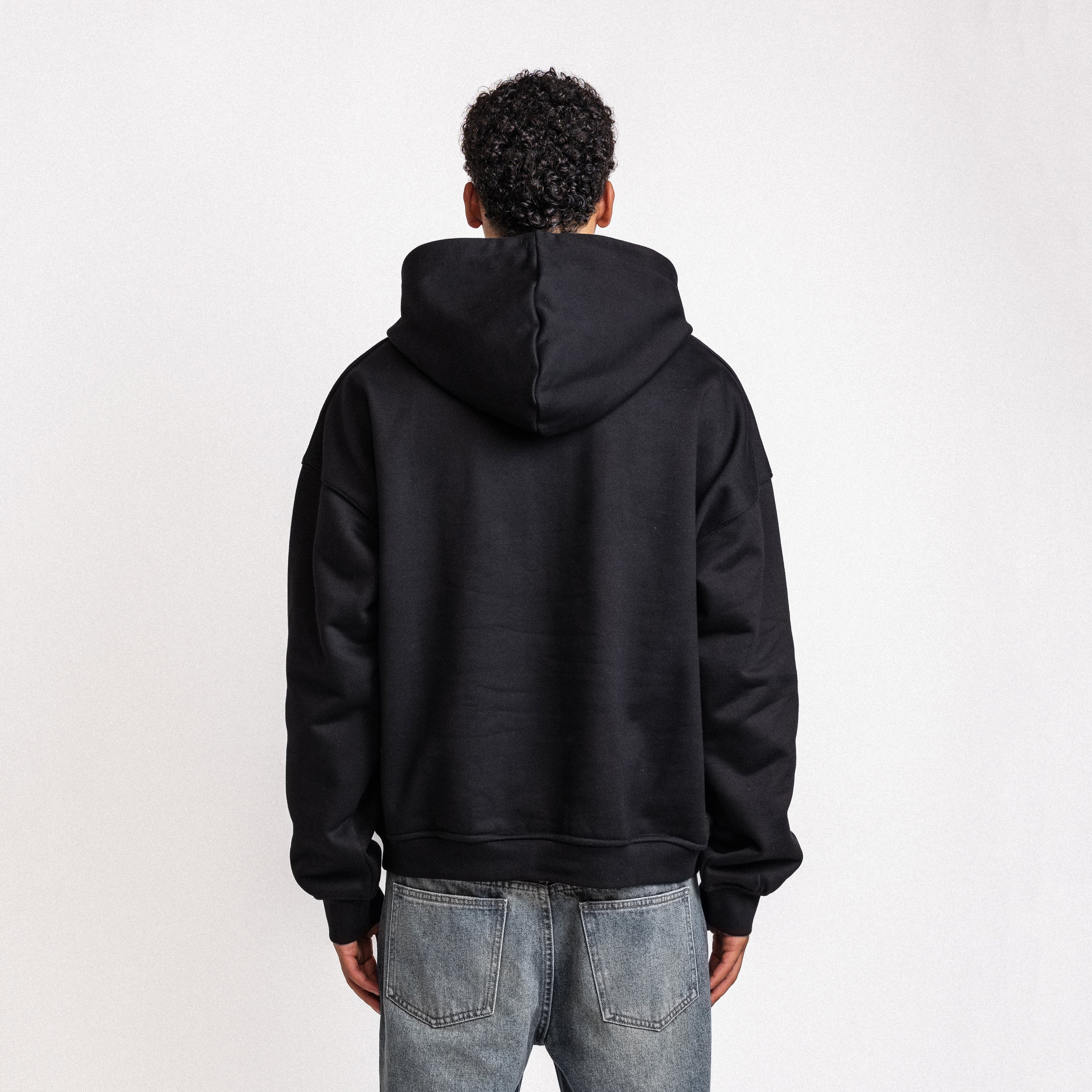 Love More Hoodie Black