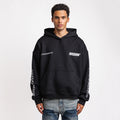 Love more club hoodie Black