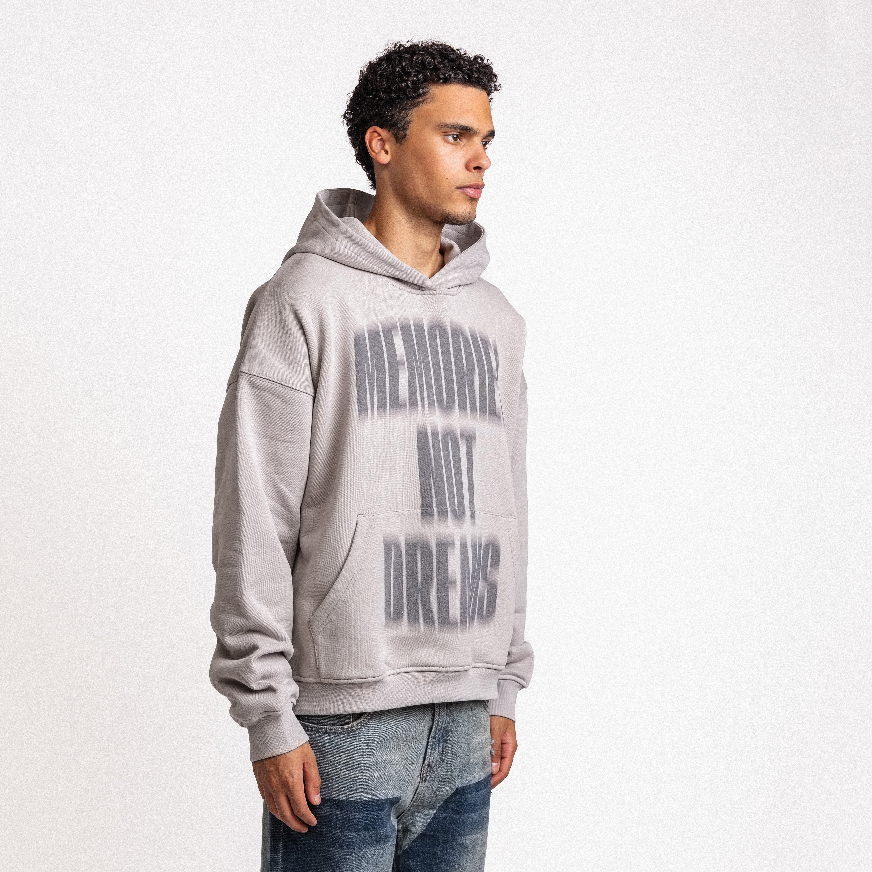MEMORIES NOT DREAMS HOODIE GREY