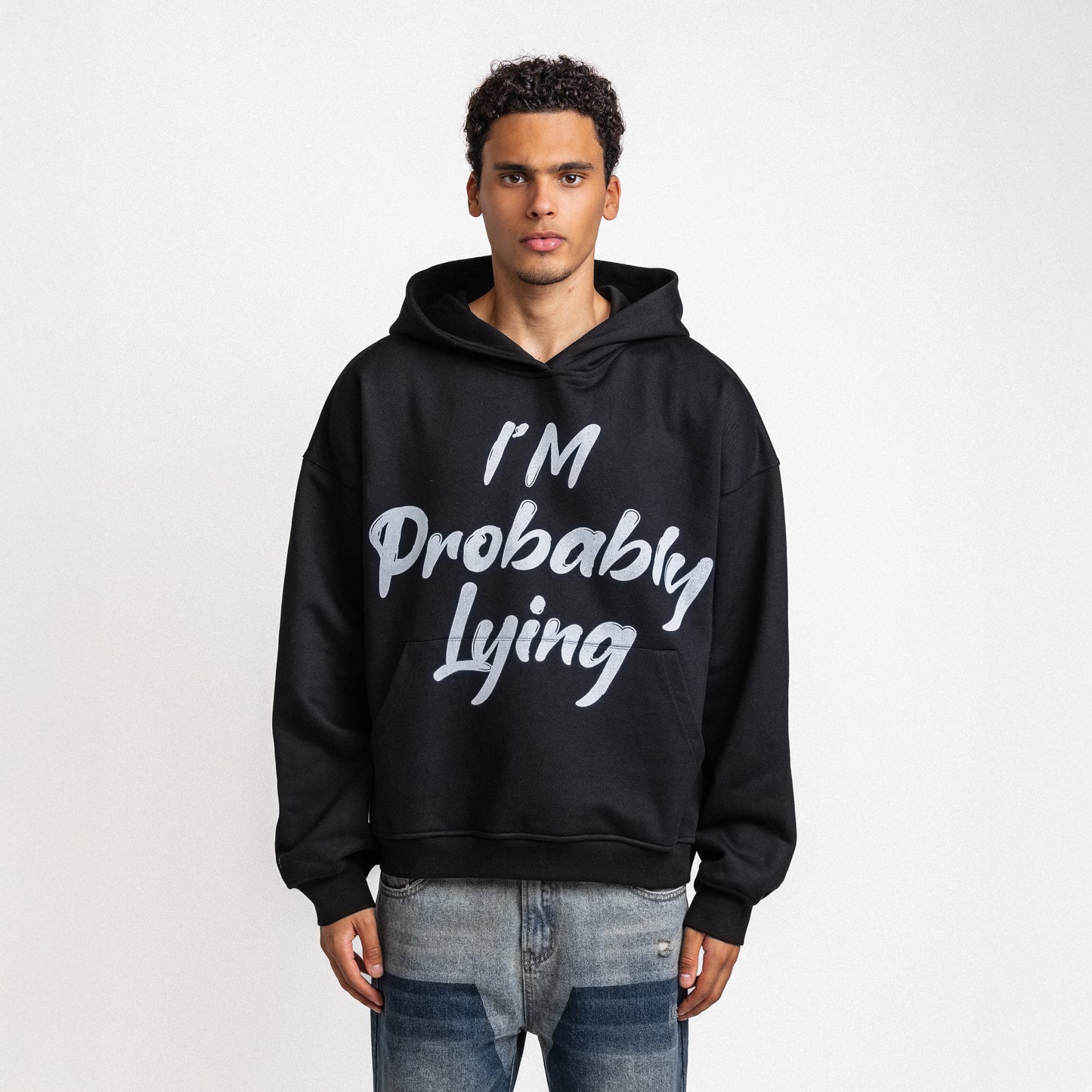 I AM PROBABLY LYING HOODIE BLACK (PRE ORDER)