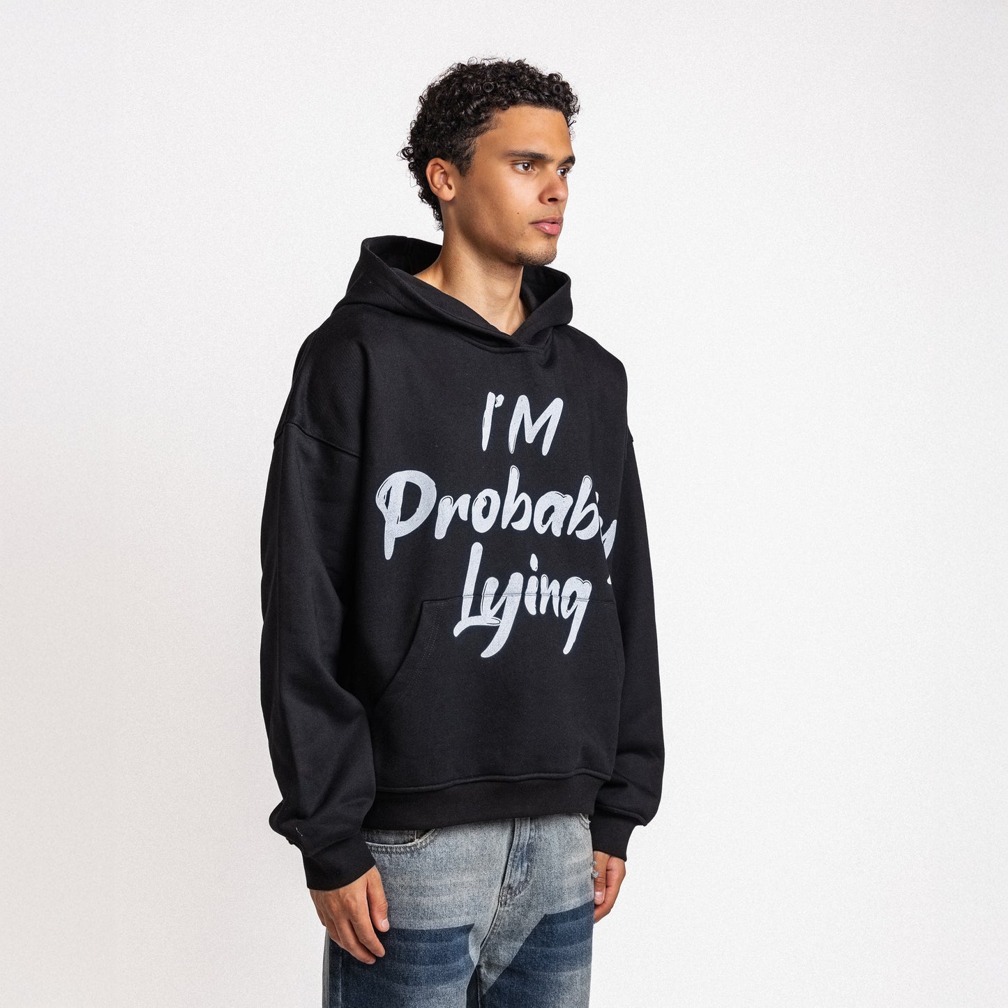 I AM PROBABLY LYING HOODIE BLACK (PRE ORDER)