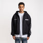 LOVE MORE CLUB  ZIP-UP HOODIE BLACK (PRE ORDER)