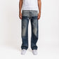 Carpenter Washed Straight Leg Jeans (PRE ORDER)