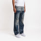 Carpenter Washed Straight Leg Jeans (PRE ORDER)