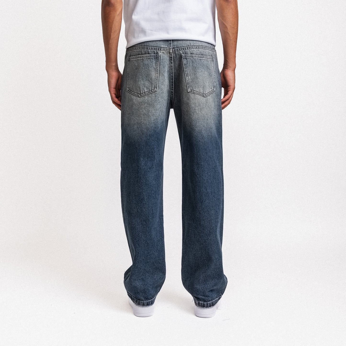Carpenter Washed Straight Leg Jeans (PRE ORDER)