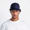 Handwritten Logo Nylon Baseball Cap in Navy (PRE ORDER)