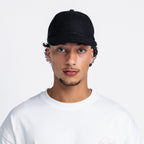 Handwritten logo wool baseball cap in Black (PRE ORDER)