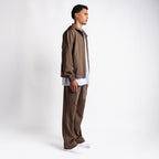 Handwritten Logo Tracksuit Dark Brown