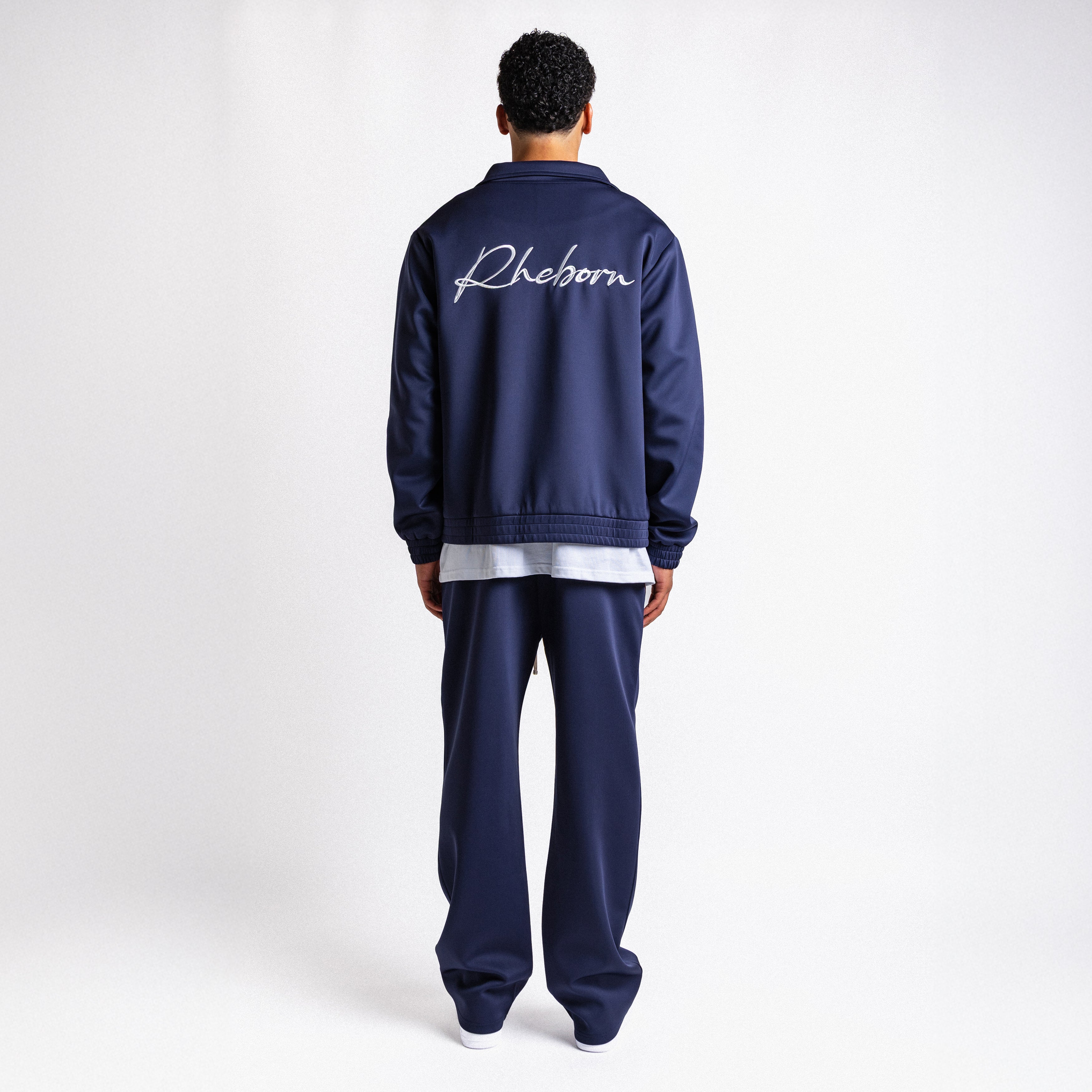 Handwritten Logo Tracksuit Navy