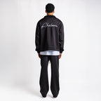 Handwritten Logo Tracksuit Black