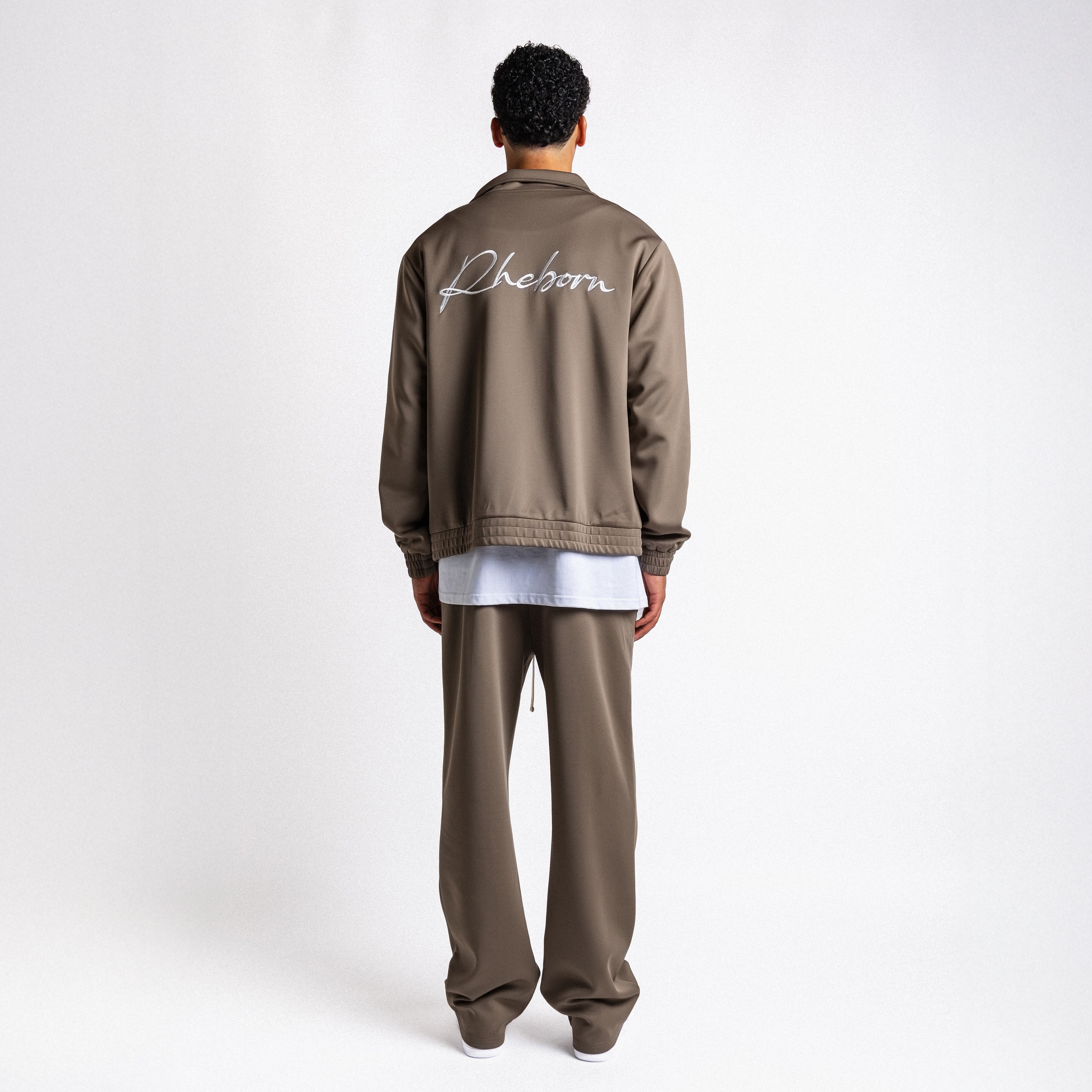 Handwritten Logo Tracksuit Khaki Green (PRE ORDER)