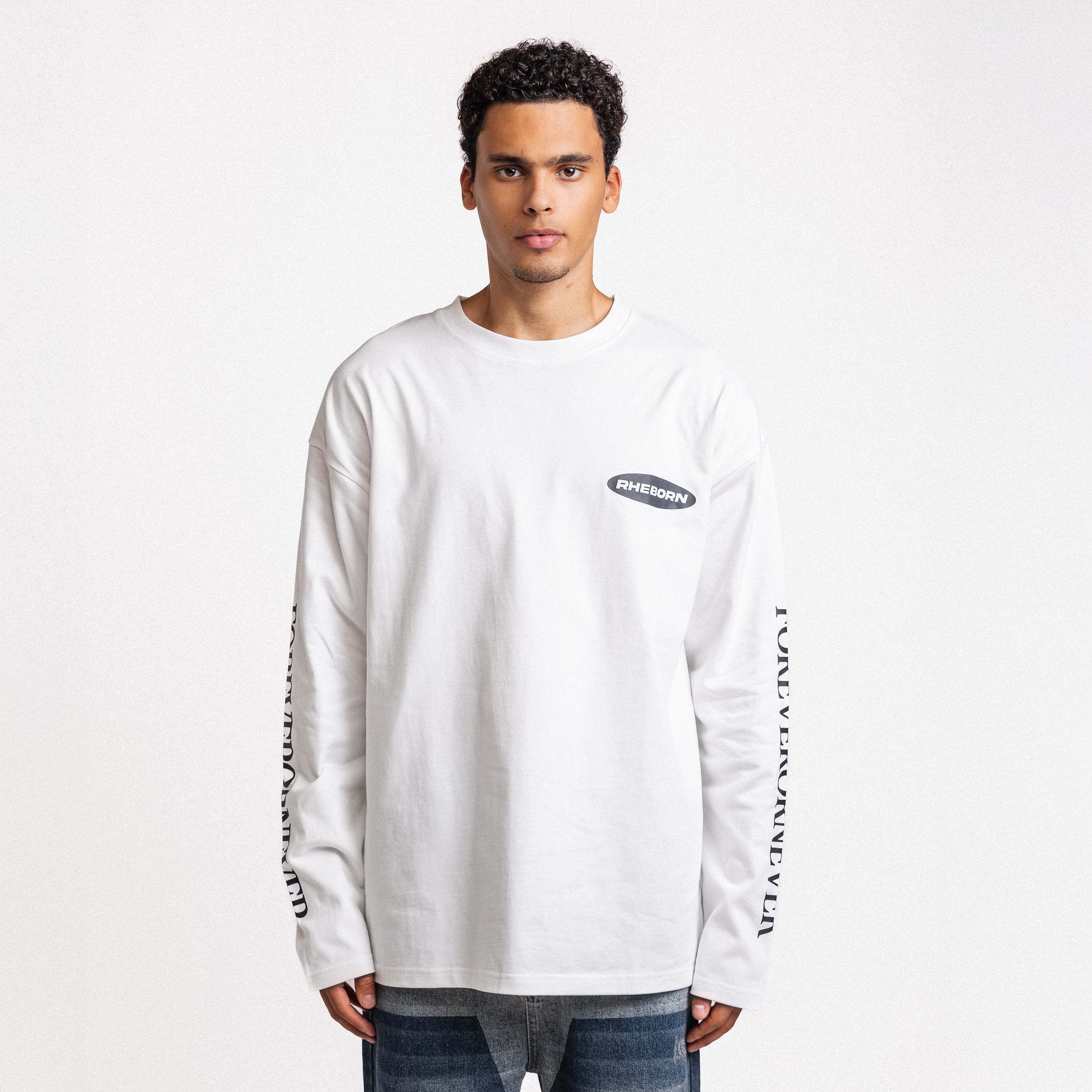 Forever Or Never Club Longsleeve White