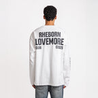 Love More Club Longsleeve White