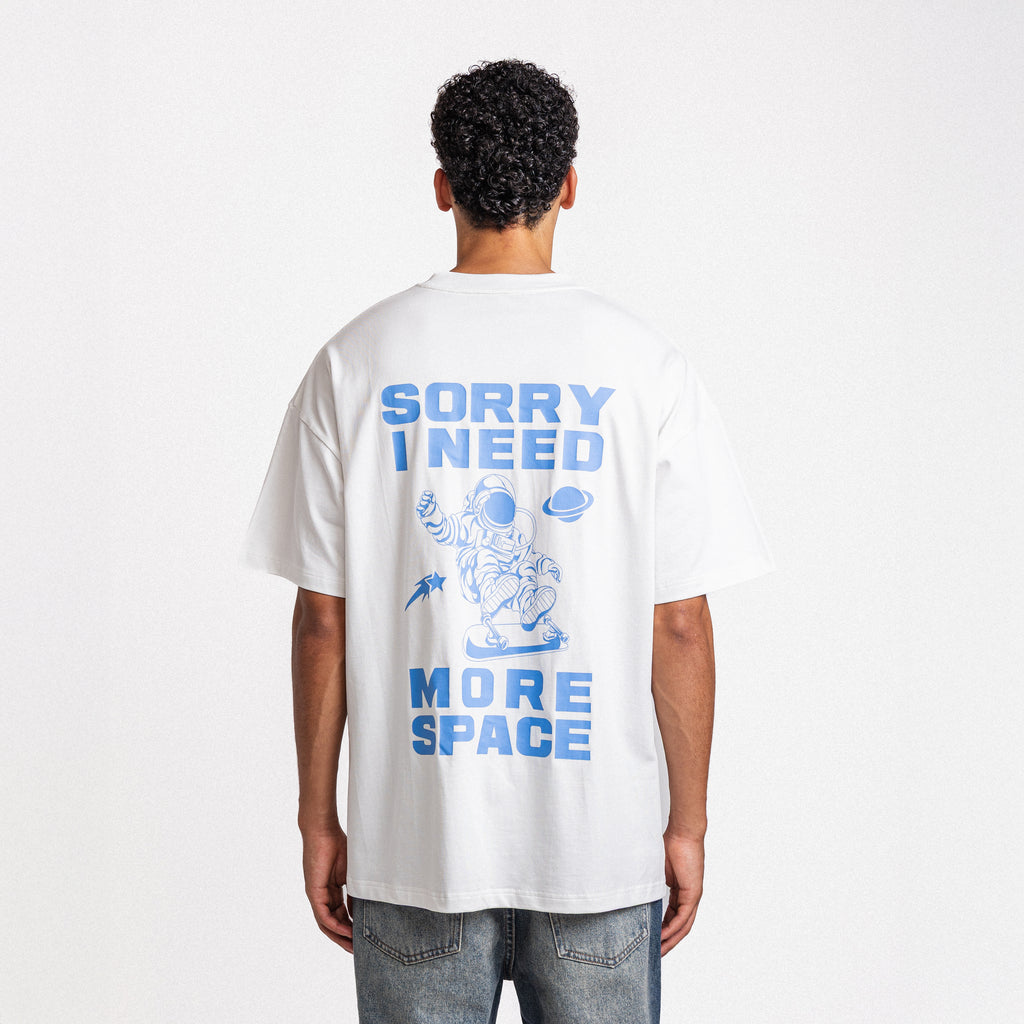 Need More Space Tee White