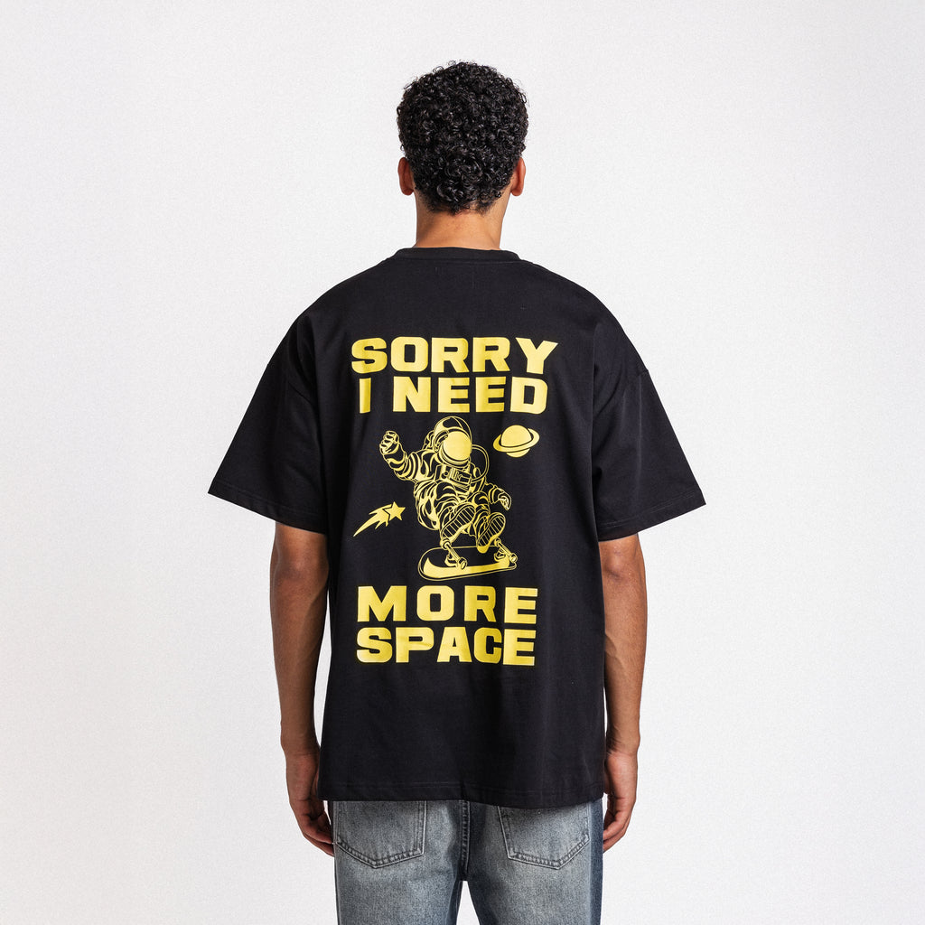 Need More Space Tee Black
